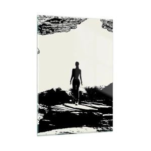 Tablou pe sticlă - O nouă înfățișare - 50x70 cm