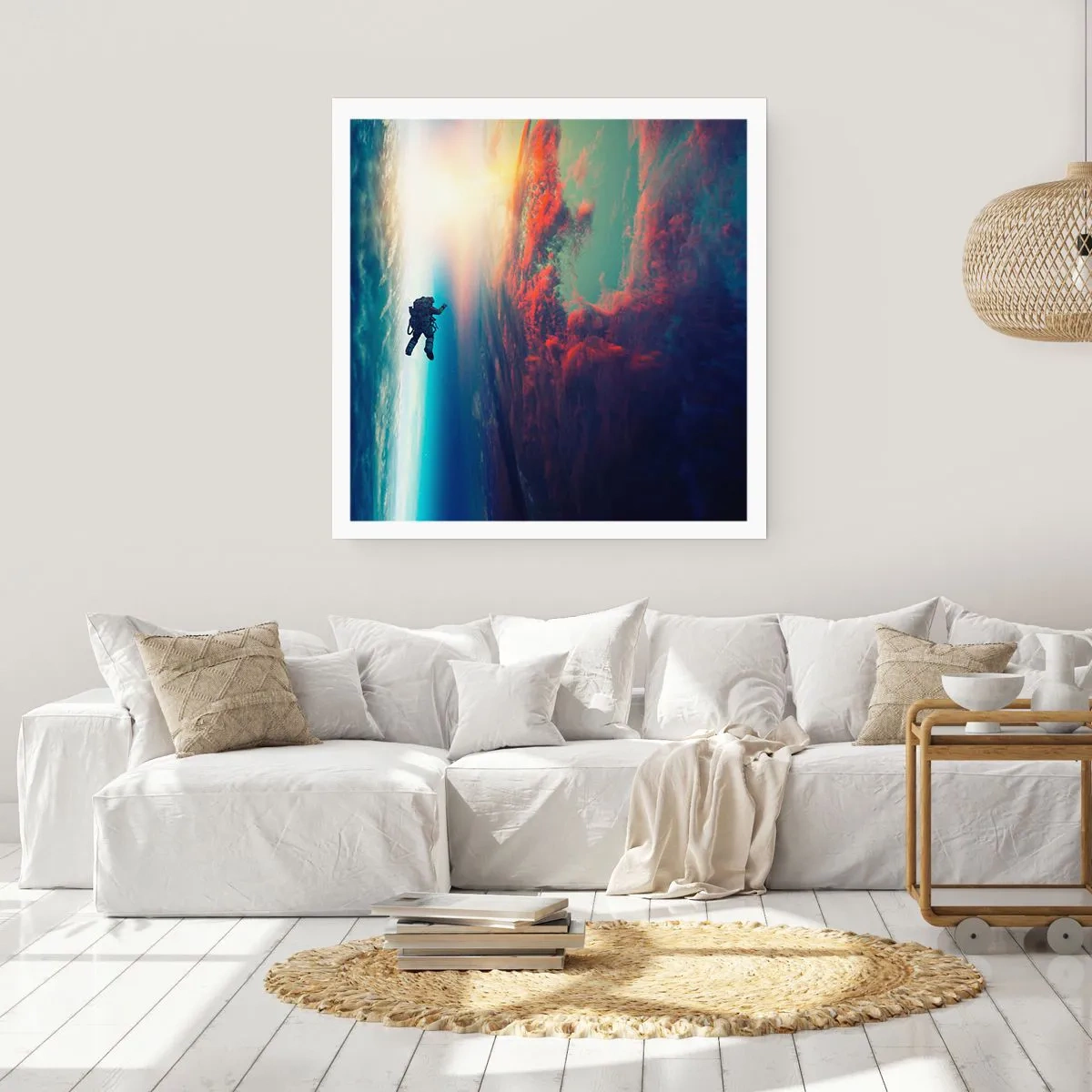 Poster - Provocând universul - 40x40 cm