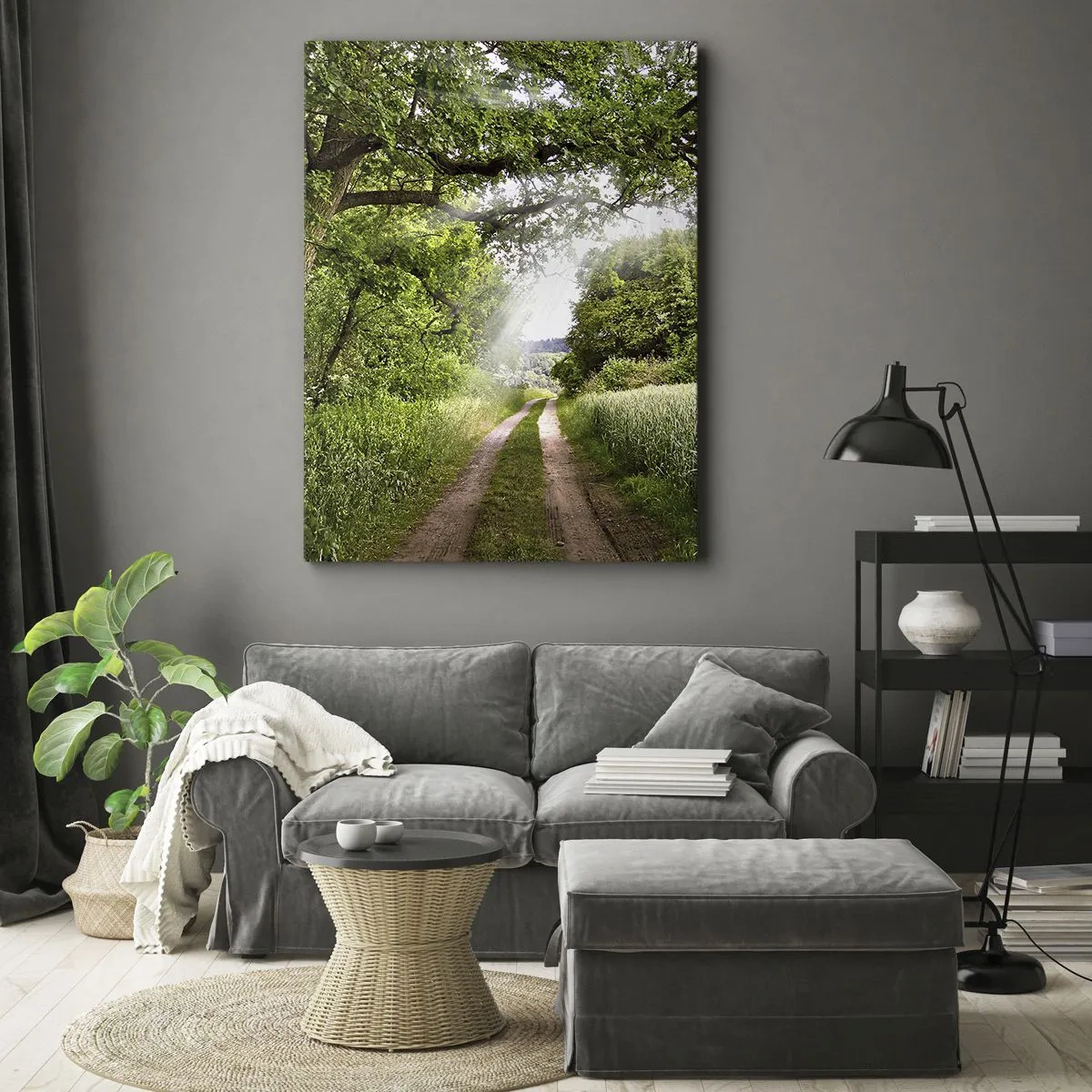 Tablou pe pânză - Et in Arcadia ego - 50x70 cm