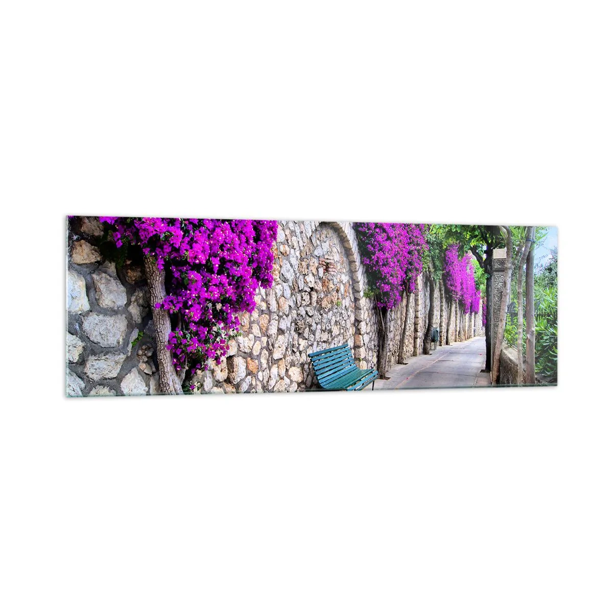 Tablou pe sticlă - Să ne întâlnim cât mai curând posibil - 160x50 cm