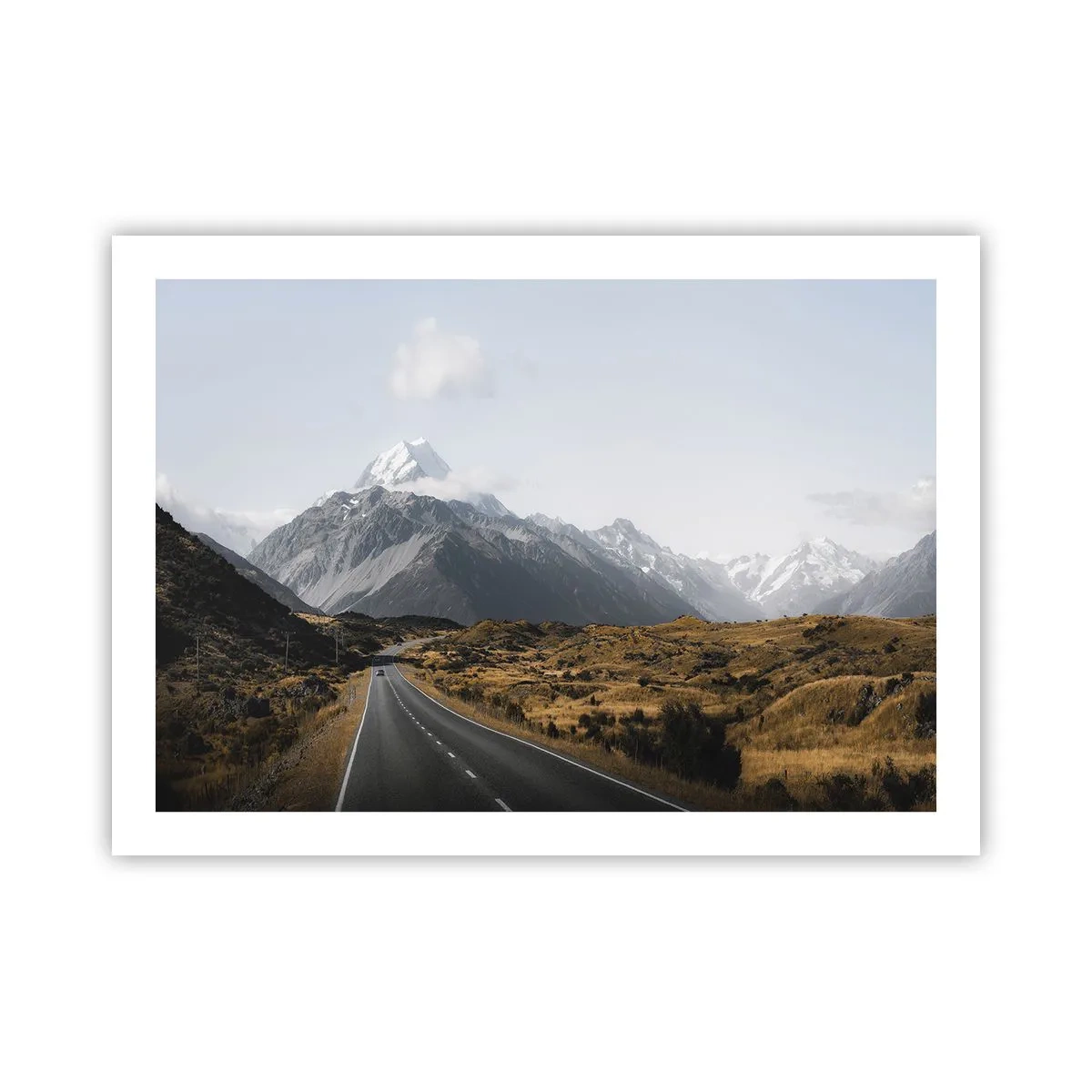 Poster - Drumul spre inima munților - 70x50 cm