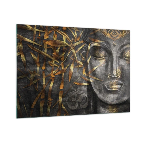Tablou pe sticlă - Simțiți pacea - 100x70 cm