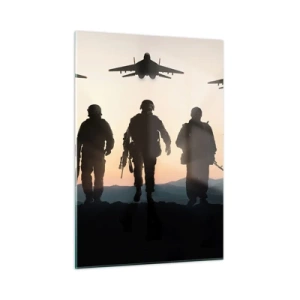 Tablou pe sticlă - Bun venit în lumea mea - 50x70 cm