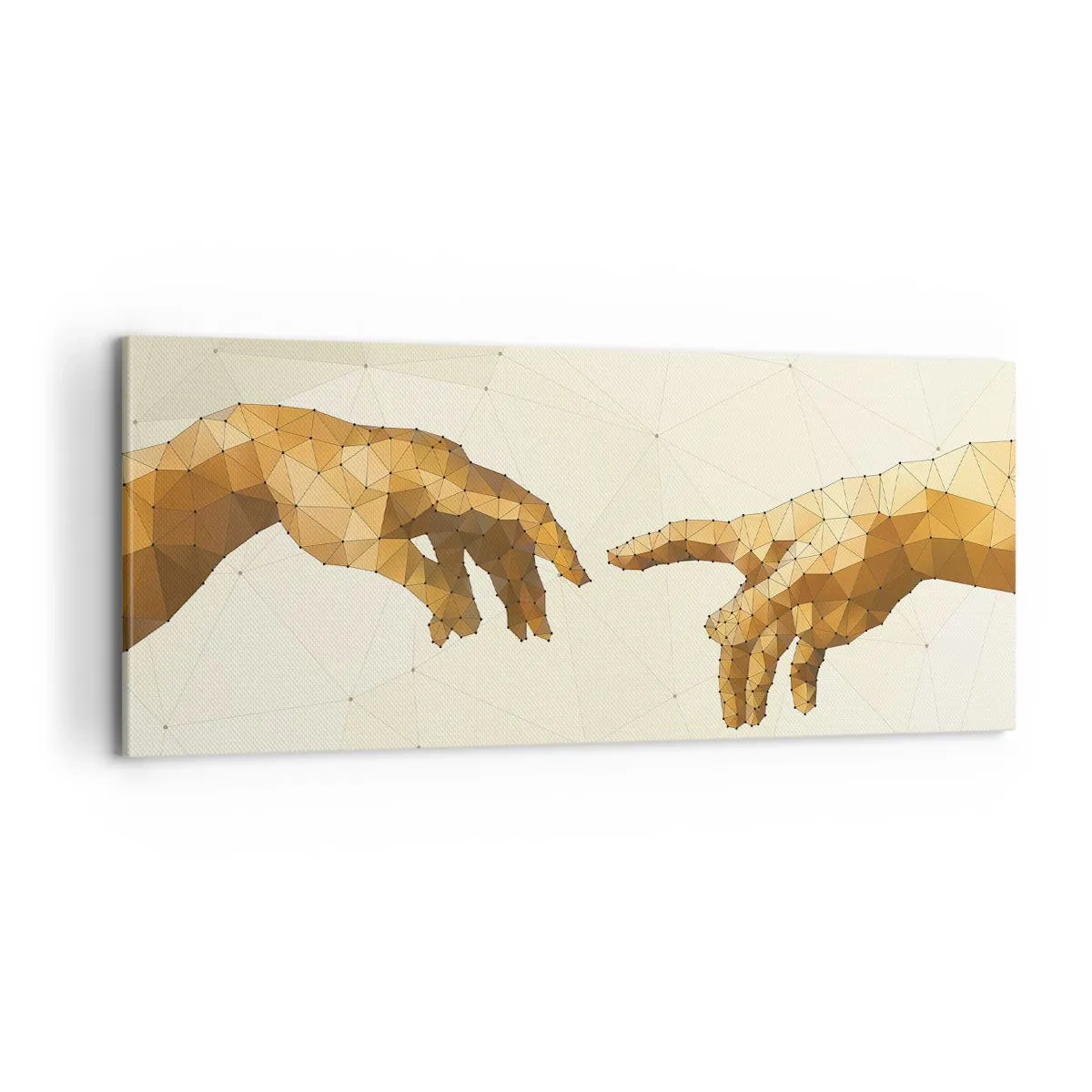 Tablou pe pânză - Geometrie divină - 100x40 cm