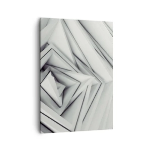 Tablou pe pânză - Muguri cu unghiuri ascuțite - 50x70 cm