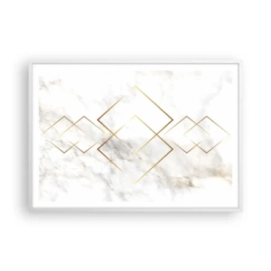 Poster în ramă albă - Vedere spre infinit - 100x70 cm