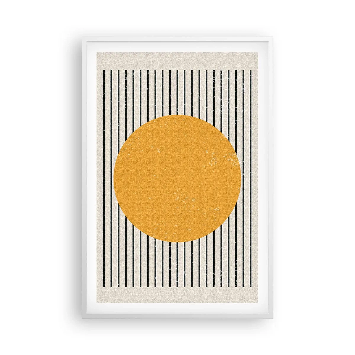 Poster în ramă albă - Puterea simplității - 61x91 cm