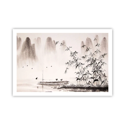 Poster - Liniștea câmpurilor de orez - 91x61 cm