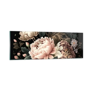 Tablou pe sticlă - În stil baroc - 90x30 cm