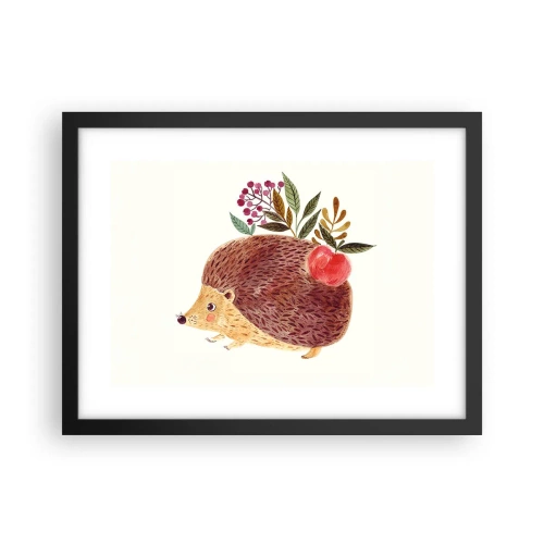 Poster în ramă neagră - Și tu deja mă placi - 40x30 cm