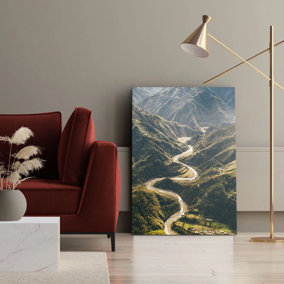 Tablou pe pânză - Direct din inima munților - 50x70 cm