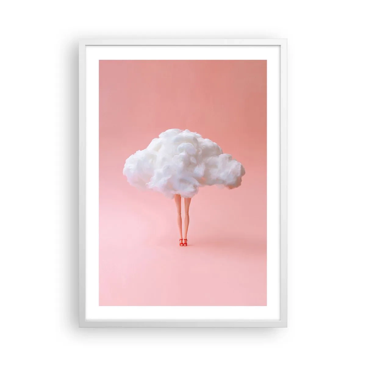 Poster în ramă albă - Dulce promisiune - 50x70 cm