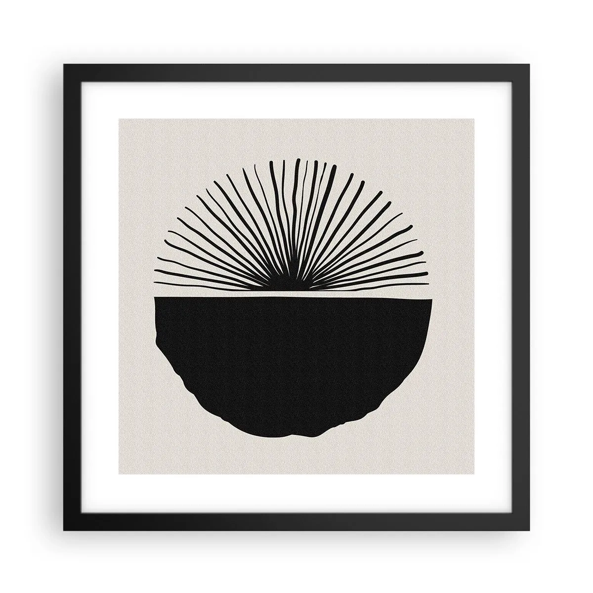 Poster în ramă neagră - Gama de posibilități - 40x40 cm