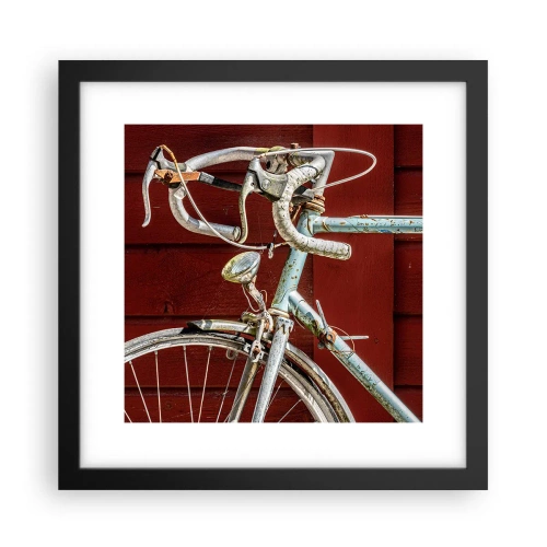 Poster în ramă neagră - Creat pentru victorie - 30x30 cm
