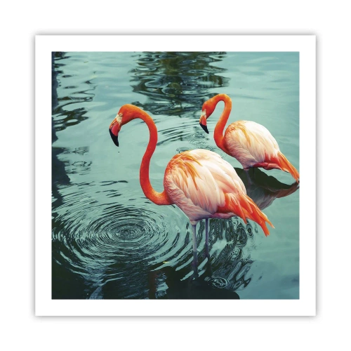 Poster - Suntem bune de revistele de modă - 60x60 cm