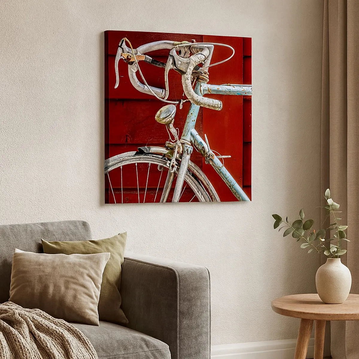 Tablou pe pânză - Creat pentru victorie - 30x30 cm