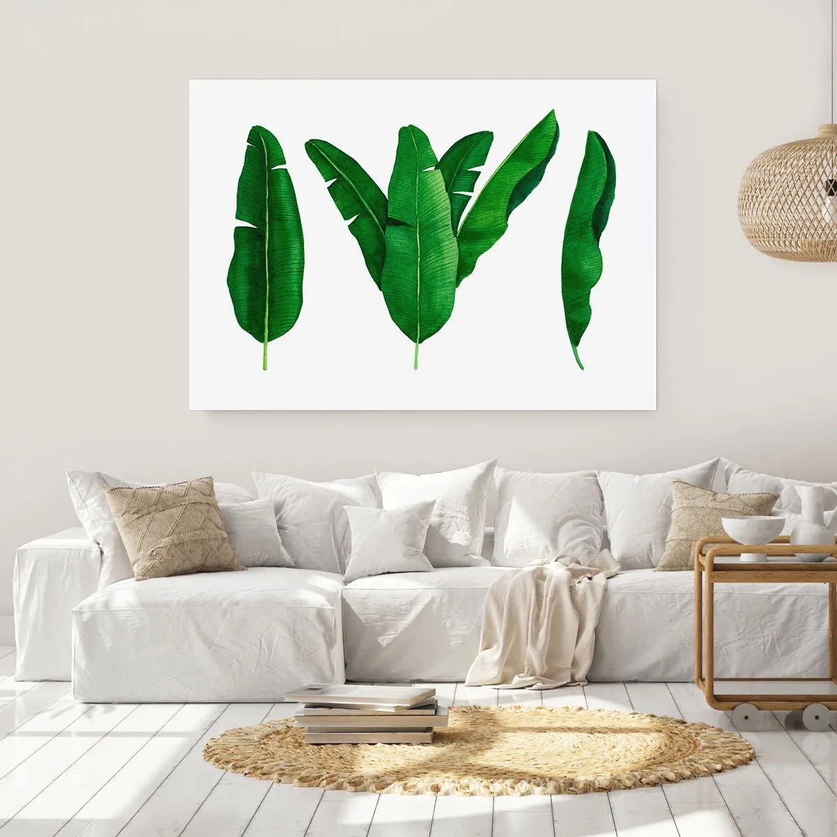 Poster - Simetrie verde - 91x61 cm