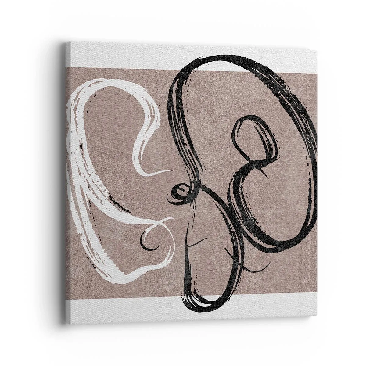 Tablou pe pânză - Compoziția - căutarea plenitudinii - 40x40 cm