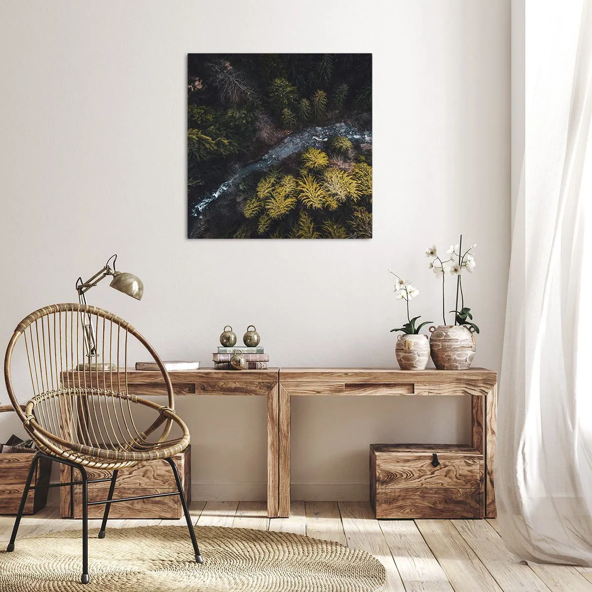 Tablou pe pânză - Rapid și mai rapid - 70x70 cm