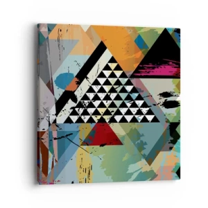 Tablou pe pânză - Cât de simplu - 40x40 cm