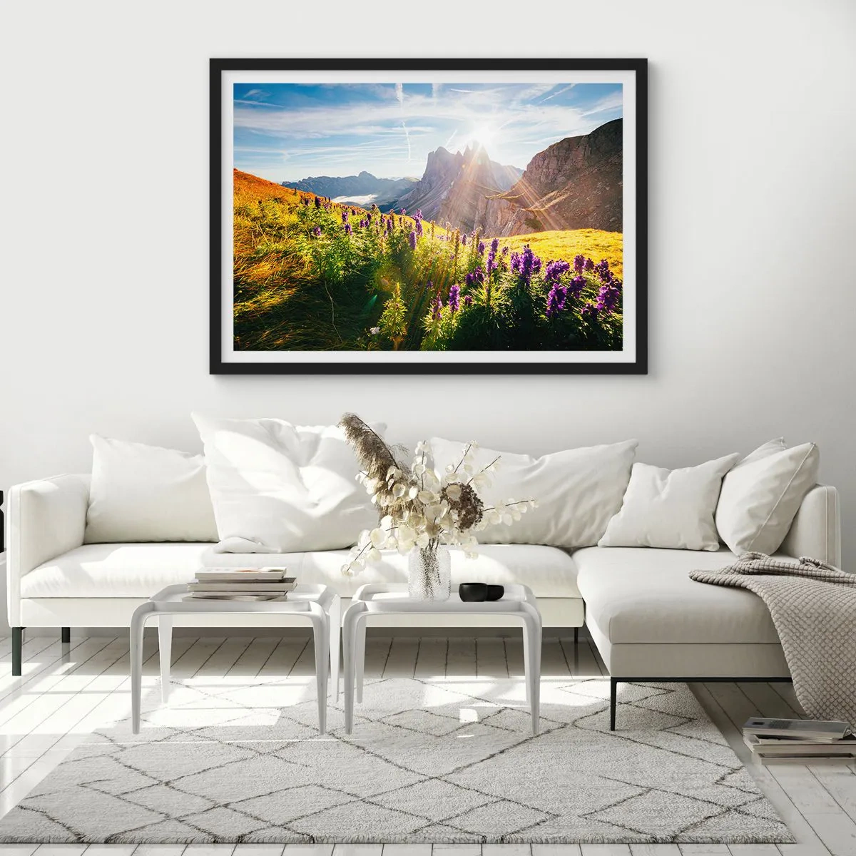 Poster în ramă neagră - Viața secretă a ierburilor - 70x50 cm