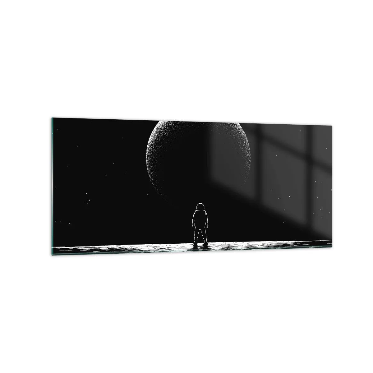 Tablou pe sticlă - Față în față - 120x50 cm