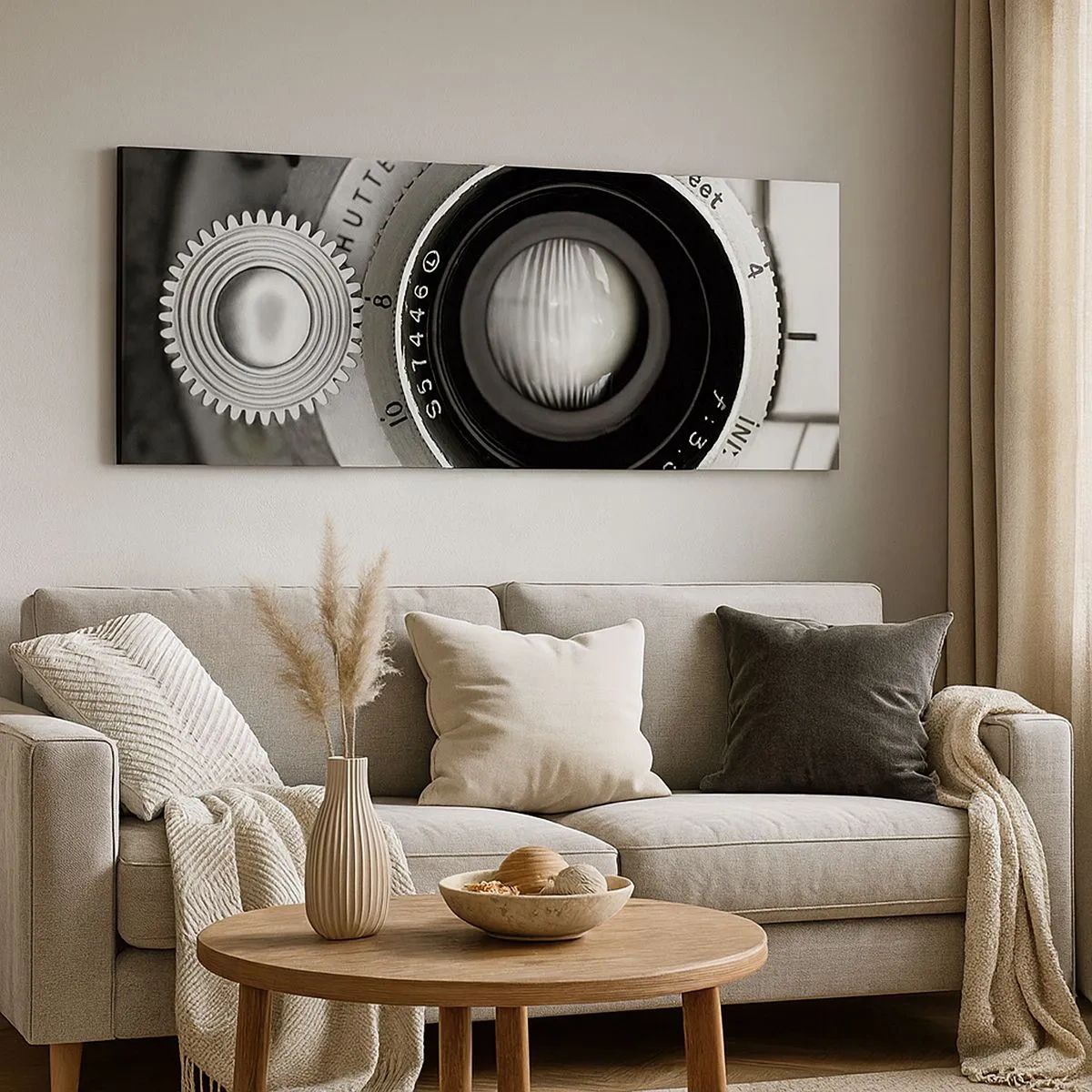 Tablou pe pânză - Povestea de la Hollywood - 100x40 cm