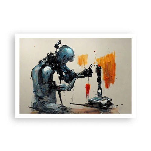 Poster - Vine ziua de mâine..... - 100x70 cm