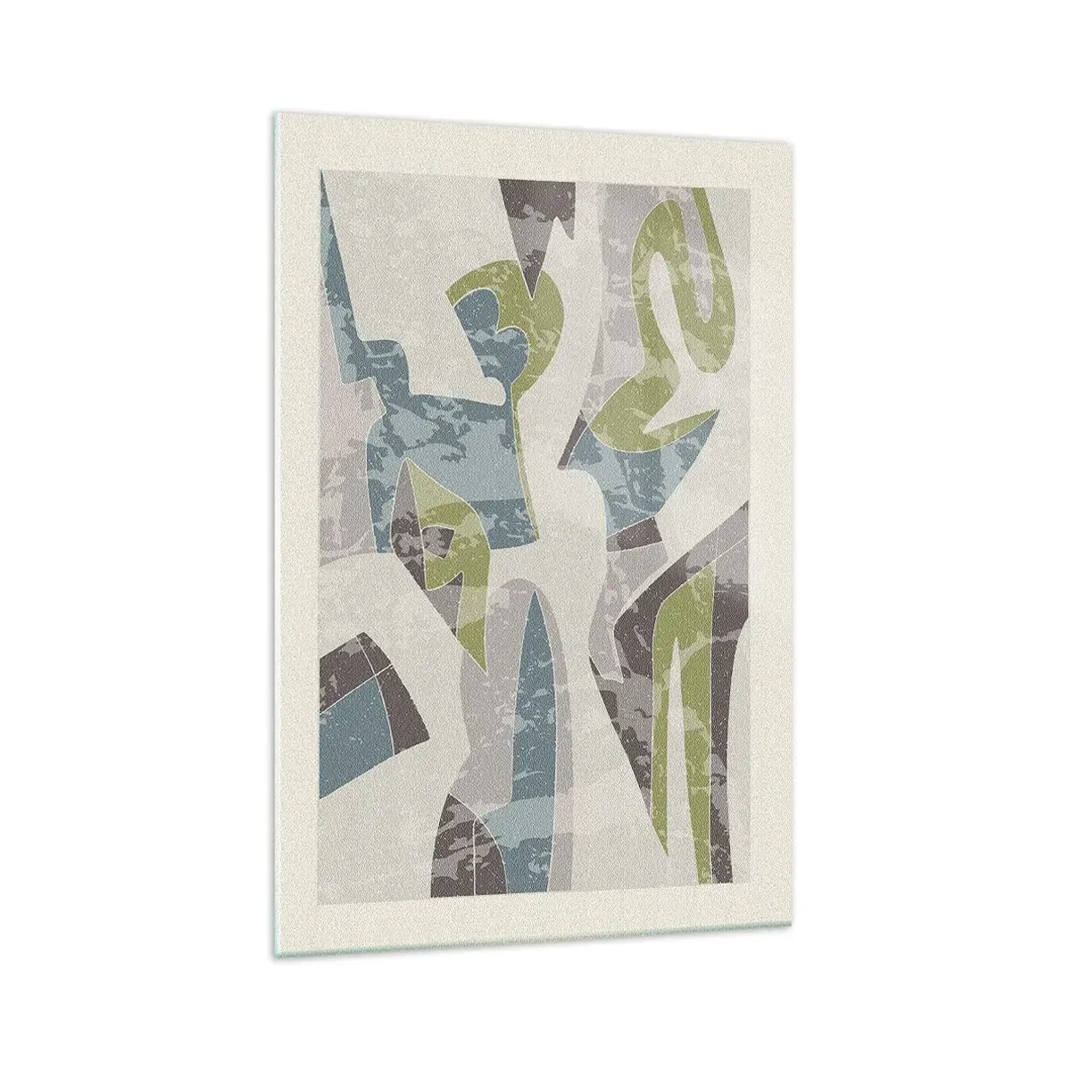 Tablou pe sticlă - Compoziție din spatele geamului - 70x100 cm