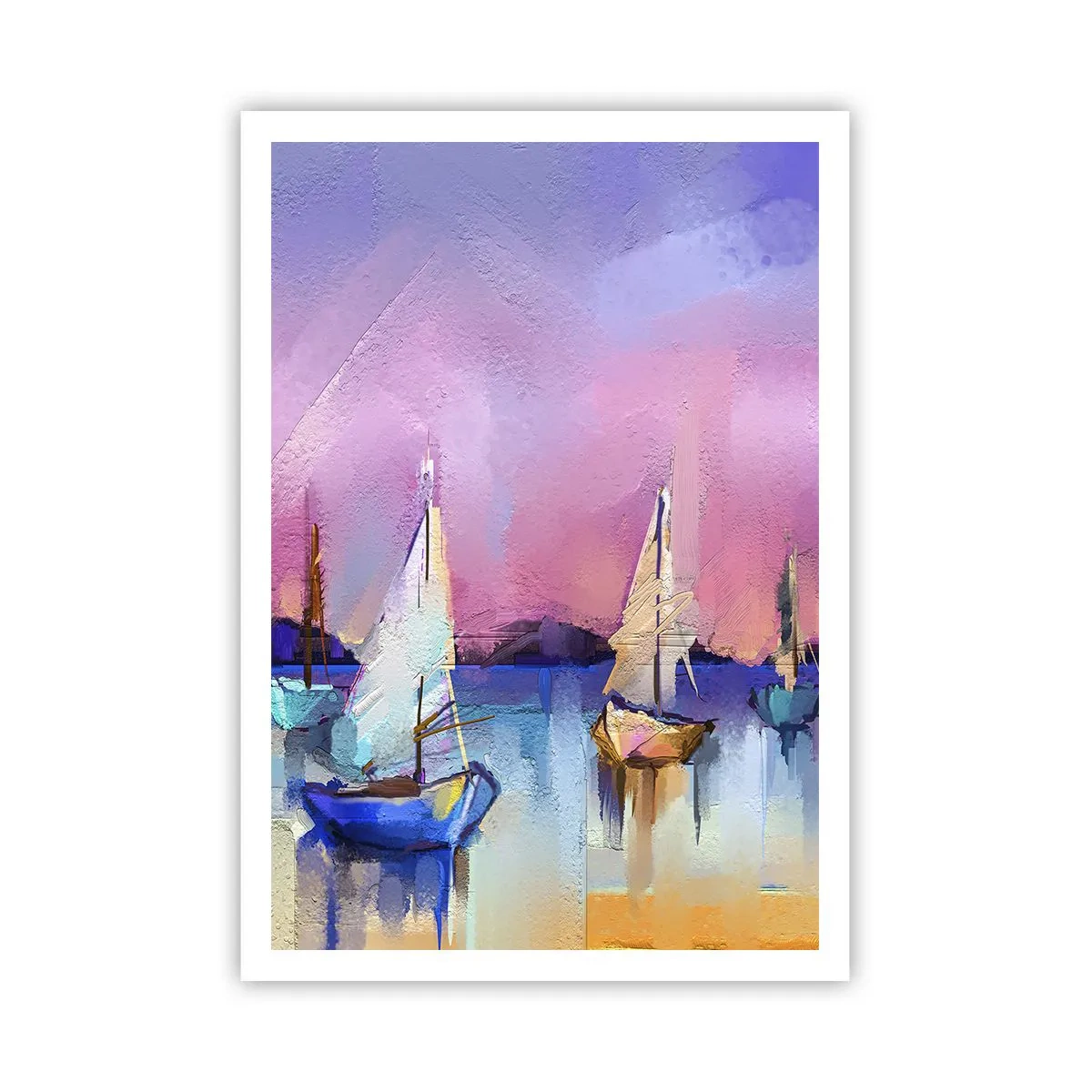Poster - Direcția: ape largi - 70x100 cm