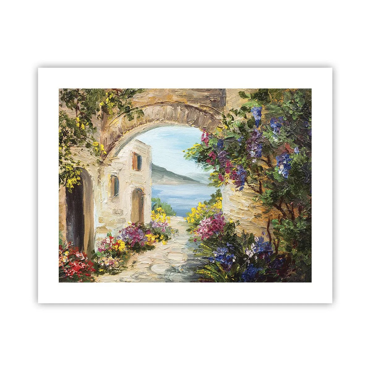 Poster - Farmecul peisajului de coastă - 50x40 cm