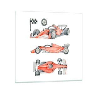 Tablou pe sticlă - Prindeți visul - 70x70 cm