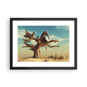 Poster în ramă neagră - Un nou punct de vedere - 40x30 cm