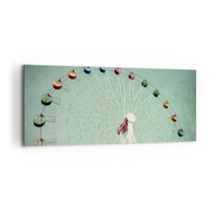 Tablou pe pânză - Poftim la joacă - 100x40 cm