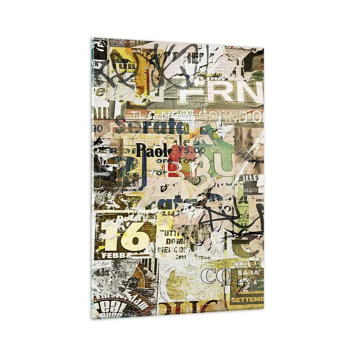 Tablou pe sticlă - Oh, se întâmplă... - 80x120 cm