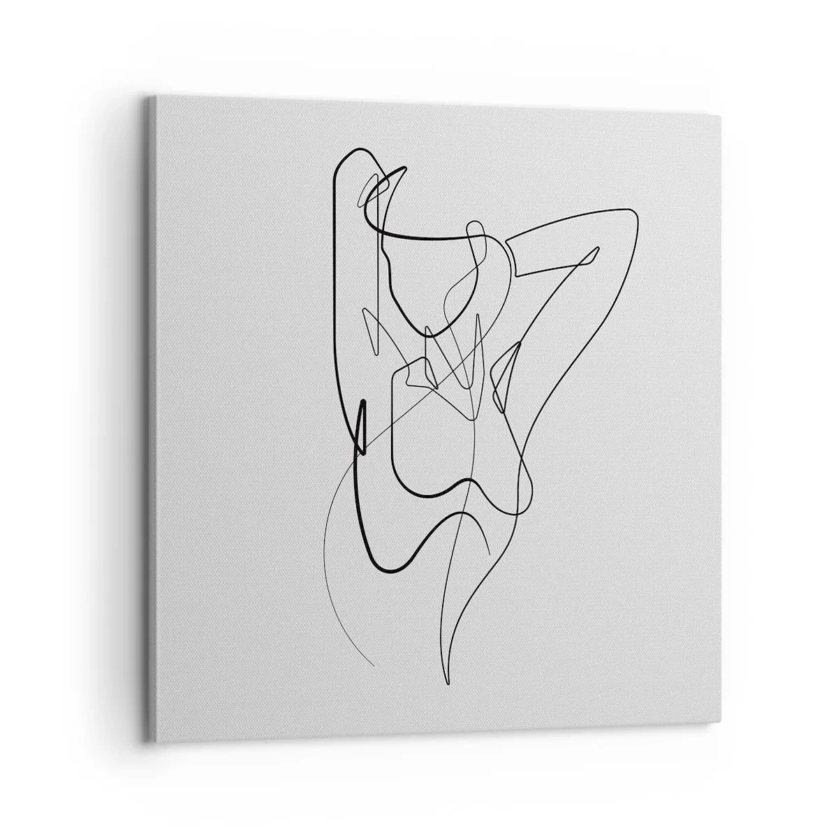 Tablou pe pânză - Cine ești tu? - 60x60 cm