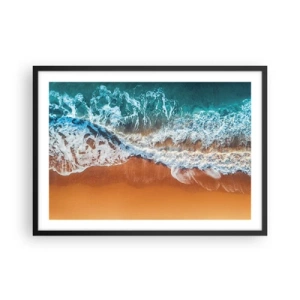 Poster în ramă neagră - Întotdeauna în tandem - 70x50 cm