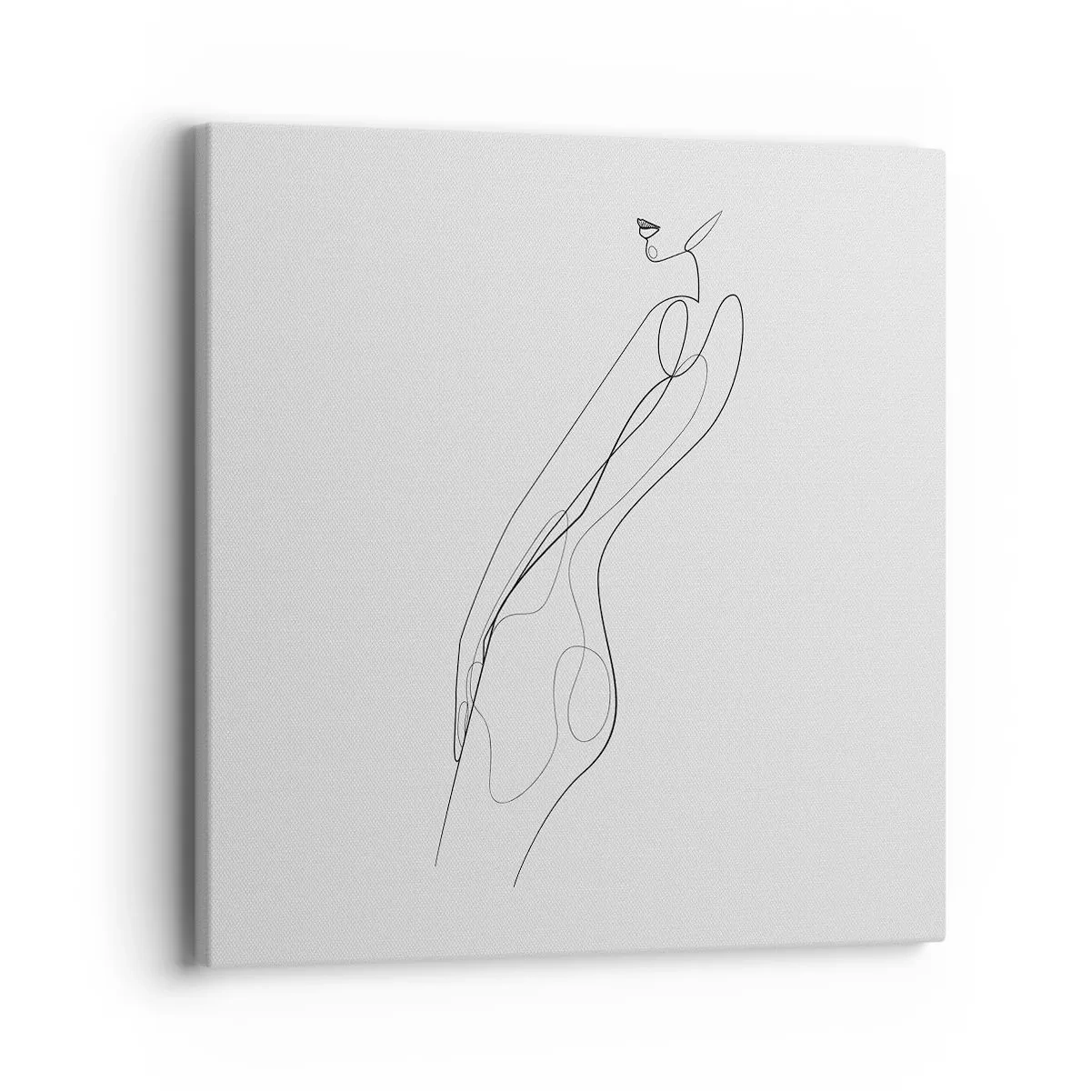 Tablou pe pânză - Abia o promisiune - 40x40 cm