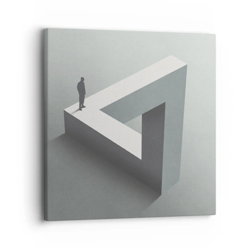 Tablou pe pânză - Și totuși este posibil - 30x30 cm