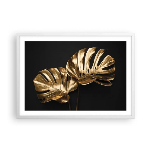 Poster în ramă albă - Comorile naturii - 70x50 cm