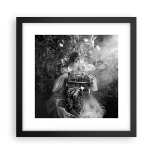 Poster în ramă neagră - Mama însăși - Natura - 30x30 cm