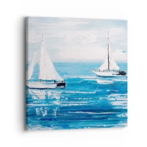 Tablou pe pânză - Cu un prieten alături de tine - 30x30 cm
