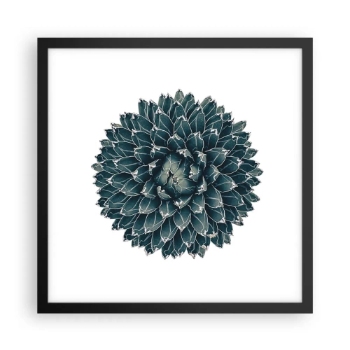 Poster în ramă neagră - Steaua deșertului - 40x40 cm