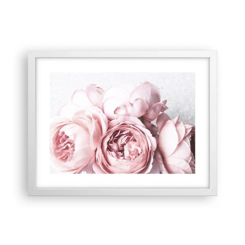 Poster în ramă albă - Pentru romantici - 40x30 cm