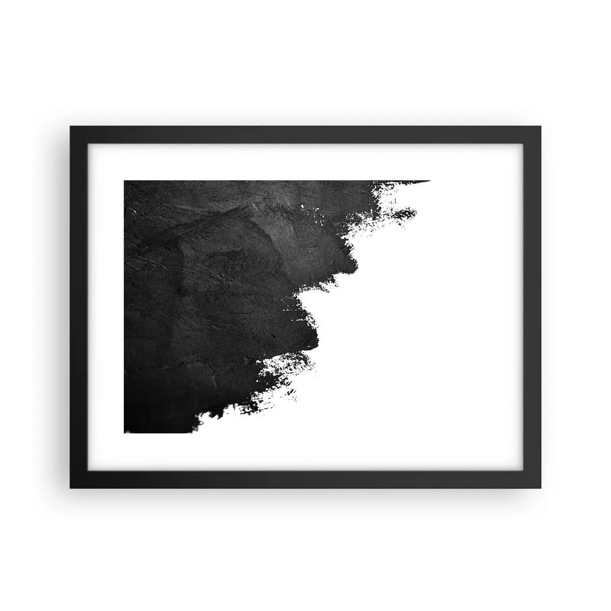 Poster în ramă neagră - Elemente: pământ - 40x30 cm
