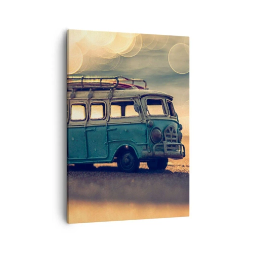 Tablou pe pânză - Sfârșitul zeilor: banilor și al muncii - 50x70 cm