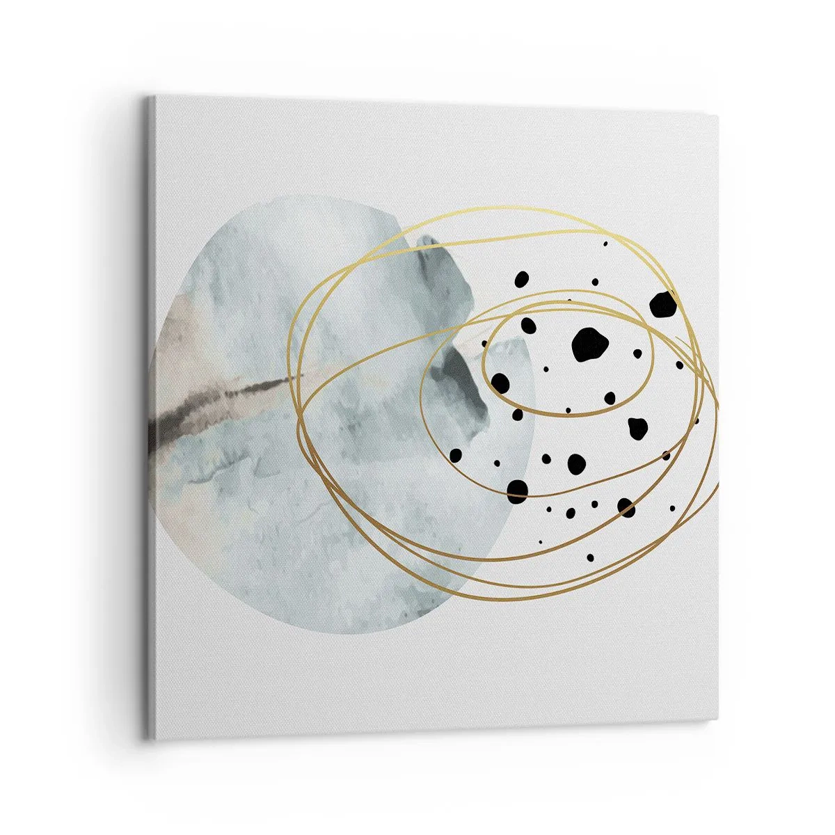 Tablou pe pânză - În îmbrățișarea spațiului - 60x60 cm