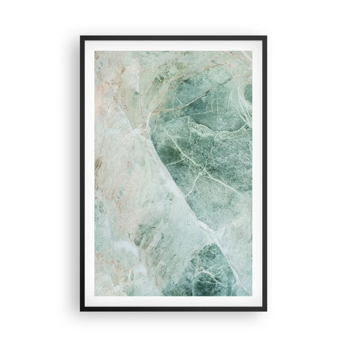 Poster în ramă neagră - Răcoarea nobilă a pietrei - 61x91 cm