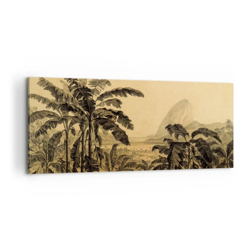 Tablou pe pânză - În stil colonial - 100x40 cm