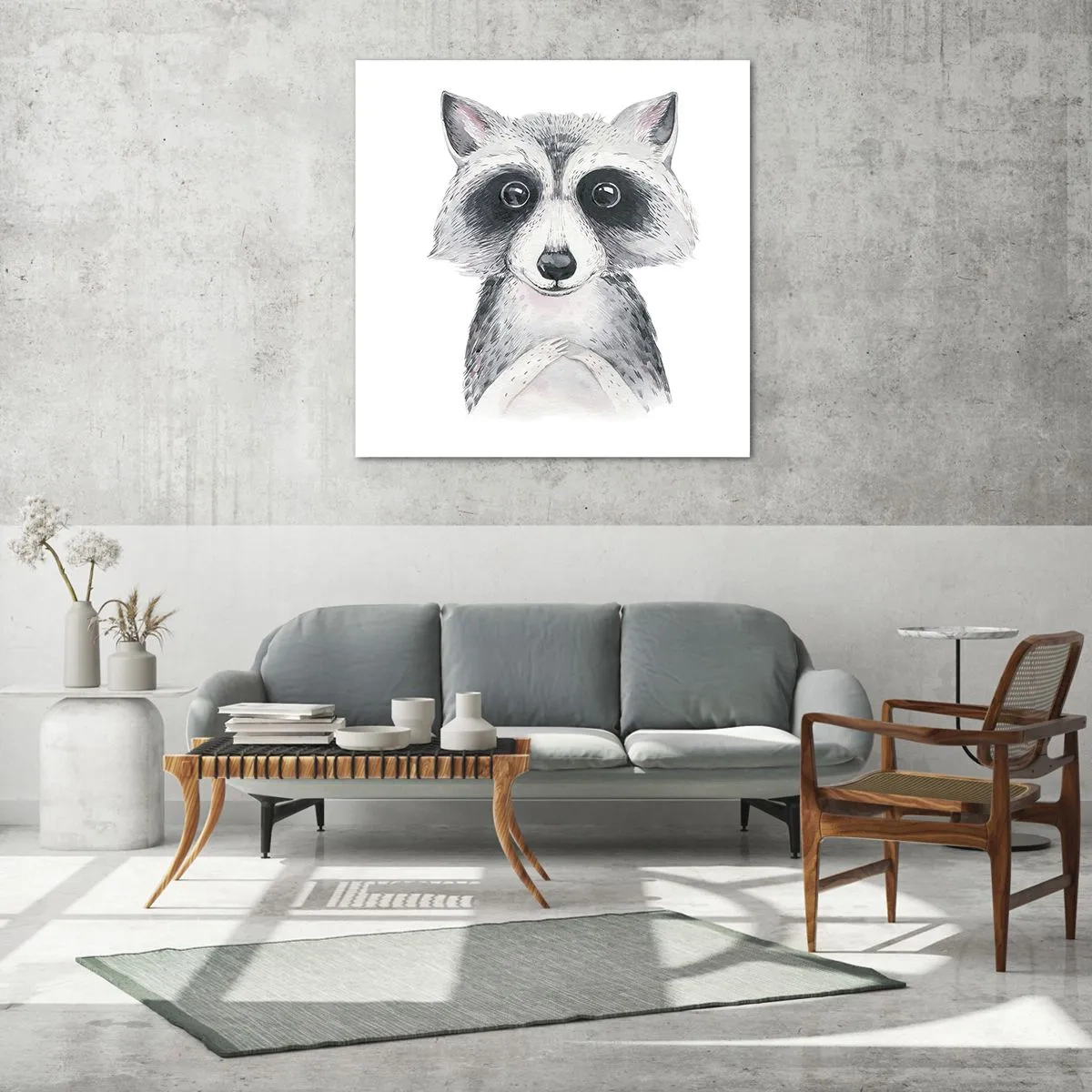 Tablou pe sticlă - Un moment pentru emoții - 70x70 cm